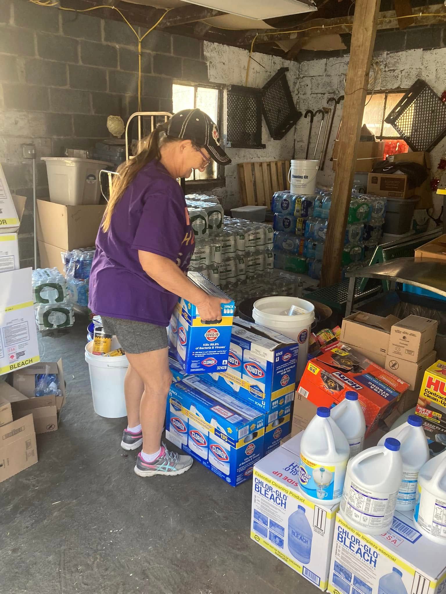 OAOT Emergency Response Team during flood recovery in Mount Hope, WV